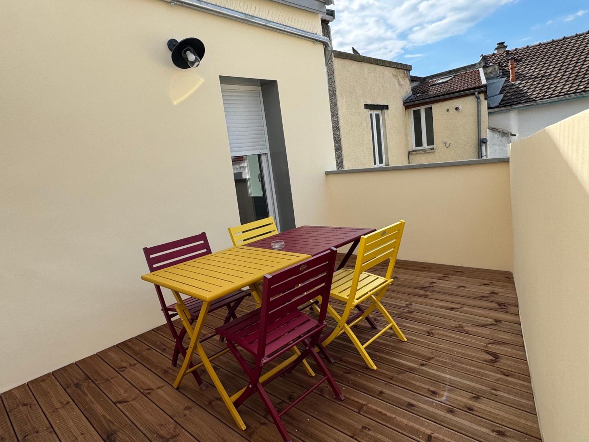 70M2 Climatise - Parking Prive - Lycee Roosevelt - Reims Arena Exterior foto
